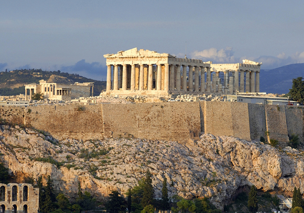 Ανεβαίνοντας στην Ακρόπολη