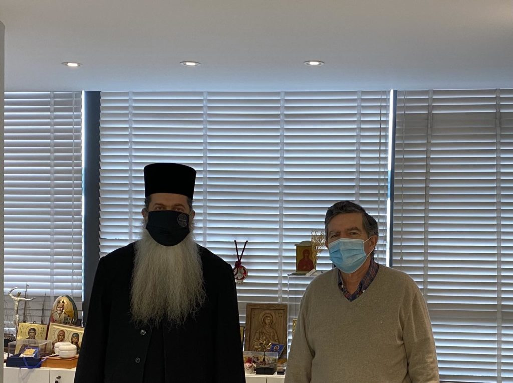 Ο Αθ. Μαρτίνος χρηματοδότης του Ναού του Νοσοκομείου Λαμίας