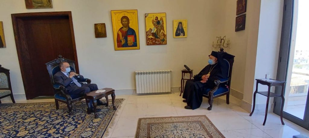 عودة التقى نقولا نحاس ورئيس حركة التغيير محفوض: خائفون من فوضى