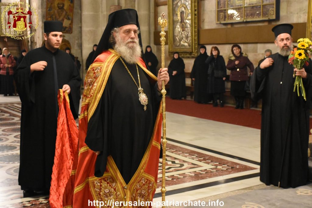 H Δ’ Στάση των Χαιρετισμών στο Ναό της Αναστάσεως (ΒΙΝΤΕΟ)