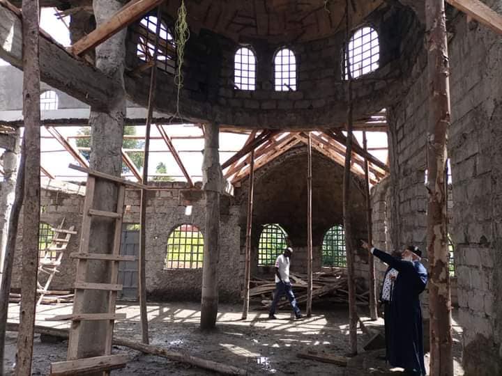 Επιθεώρησε τις εργασίες ο Μητροπολίτης Γέρων Ναϊρόμπι