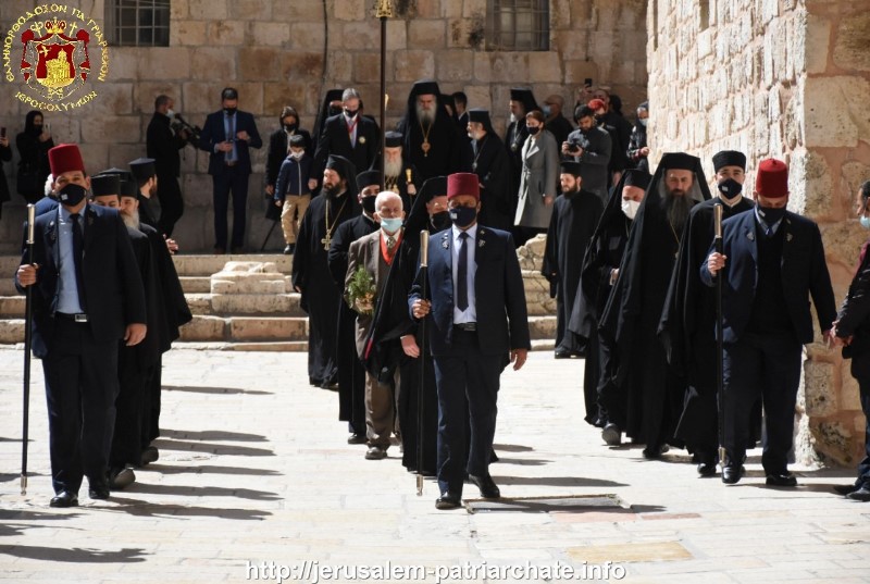 Feast of the Veneration of the Precious Cross of our Lord celebrated at Jerusalem Patriarchate