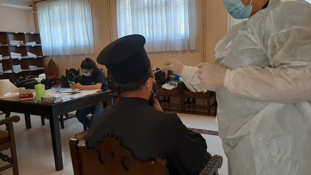Σε προληπτικό Rapid Test η Ιερά Μητρόπολη Μεσσηνίας