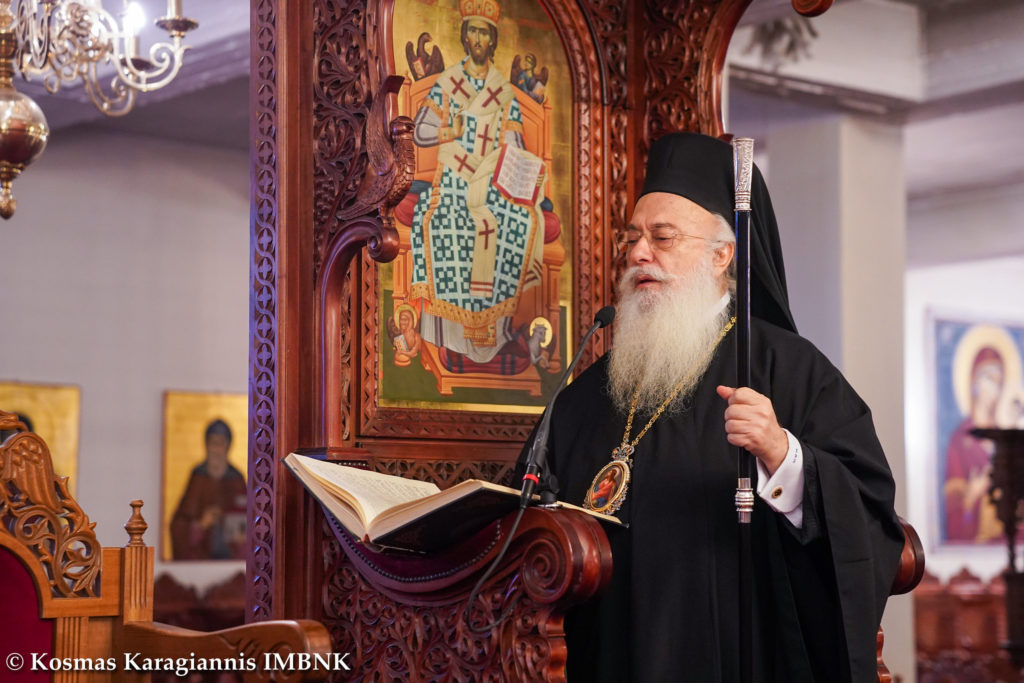 Η Ακολουθία του Μεγάλου Κανόνος στην Ιερά Μονή Παναγίας Δοβρά Βεροίας