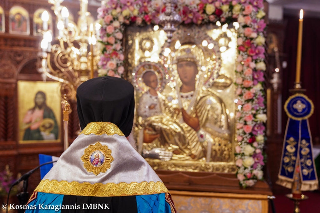 Ο Ακάθιστος Ύμνος στην Ιερά Μονή Παναγίας Δοβρά Βεροίας