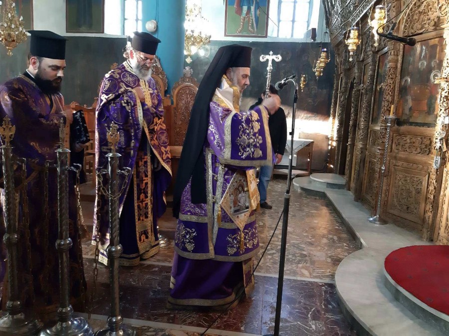 Η Θεία Λειτουργία των Προηγιασμένων Τιμίων Δώρων στην Αγία Τριάδα