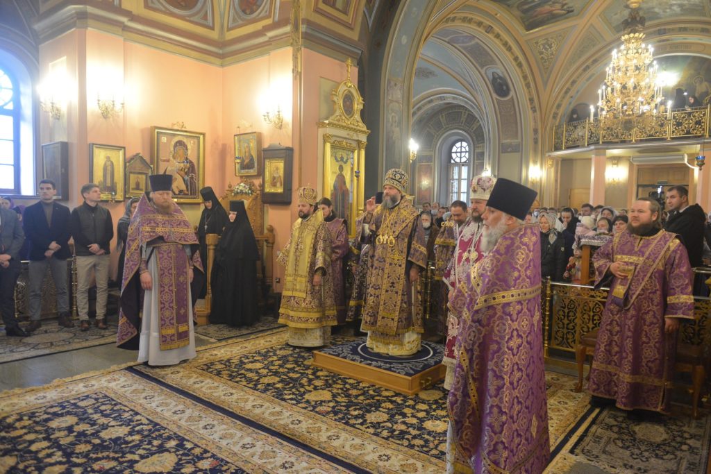 سيادة المطران يوحنّا أسقف أوخريد أقام القداس الإلهي في دير القديسة مطرونا (بوكروفسكي) في موسكو