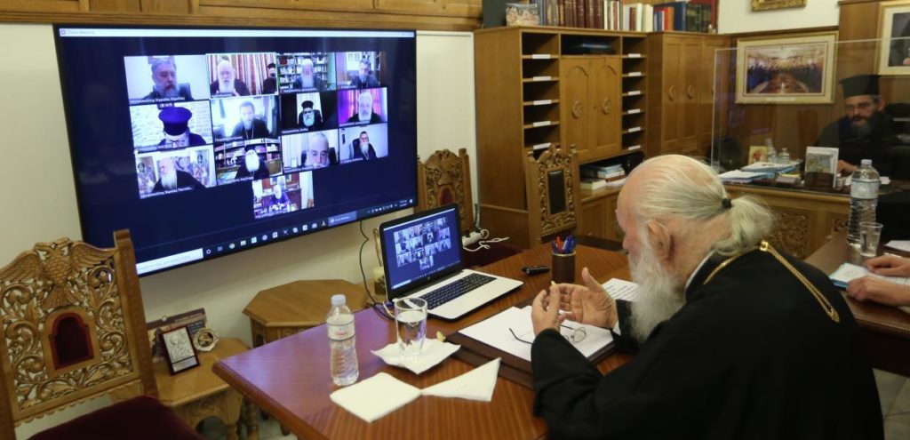 Holy Synod of Church of Greece concludes two-day remote sessions on Wed.
