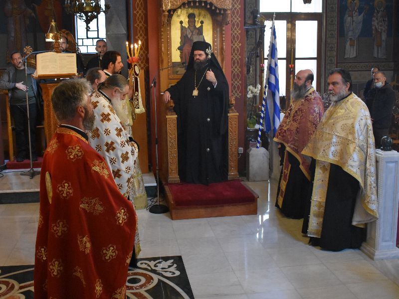 Ο Κατανυκτικός Εσπερινός στην Κομοτηνή