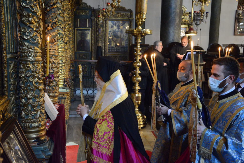 Η Ακολουθία του Ακαθίστου Ύμνου στο Οικουμενικό Πατριαρχείο