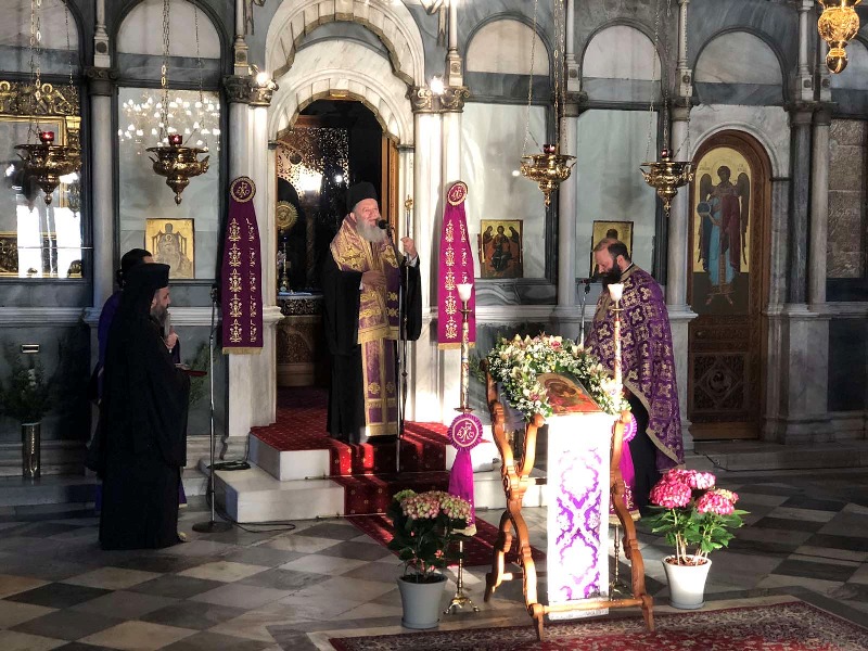 Μητροπολίτης Χαλκίδος: «Ανάγκη η ελπίδα στην ουράνια πατρίδα»