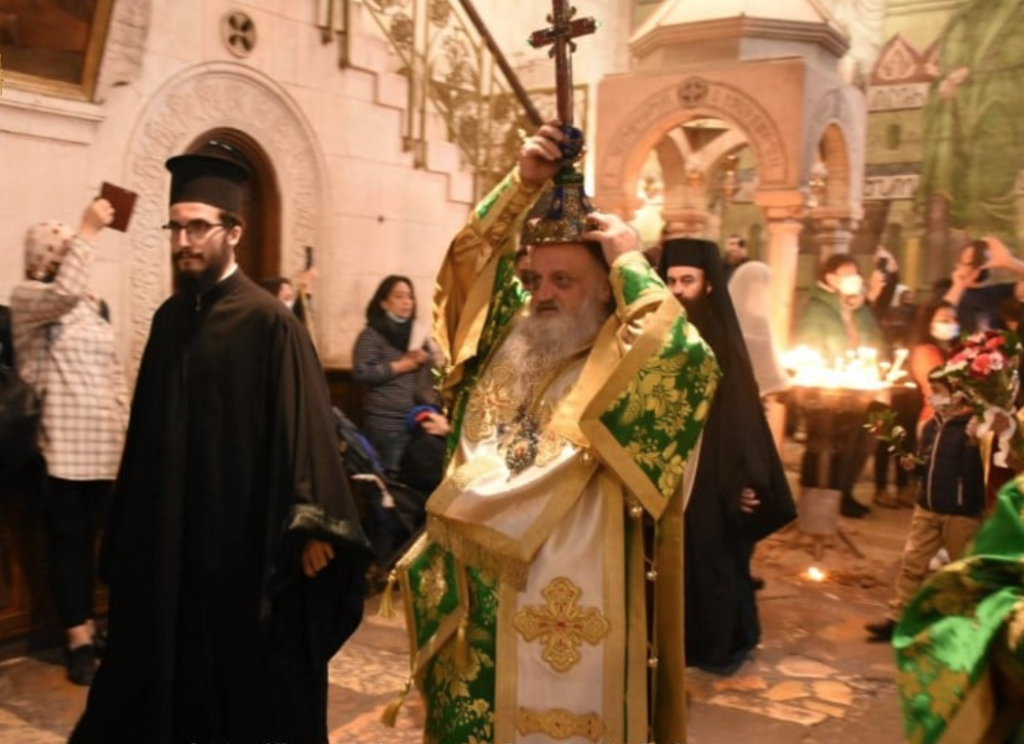 الإحتفال بأحد السجود للصليب الكريم في البطريركية