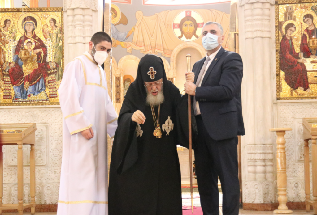 პატრიარქის ქადაგება ხარების დღესასწაულზე