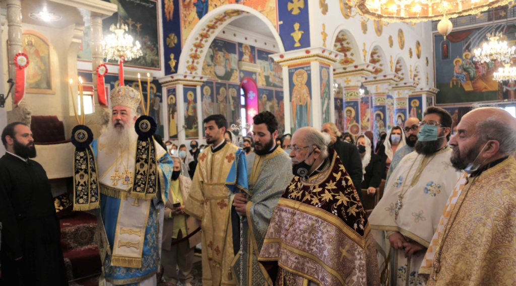 الكنيسة الأرثوذكسية تحتفل بعيد بشارة والدة الإله