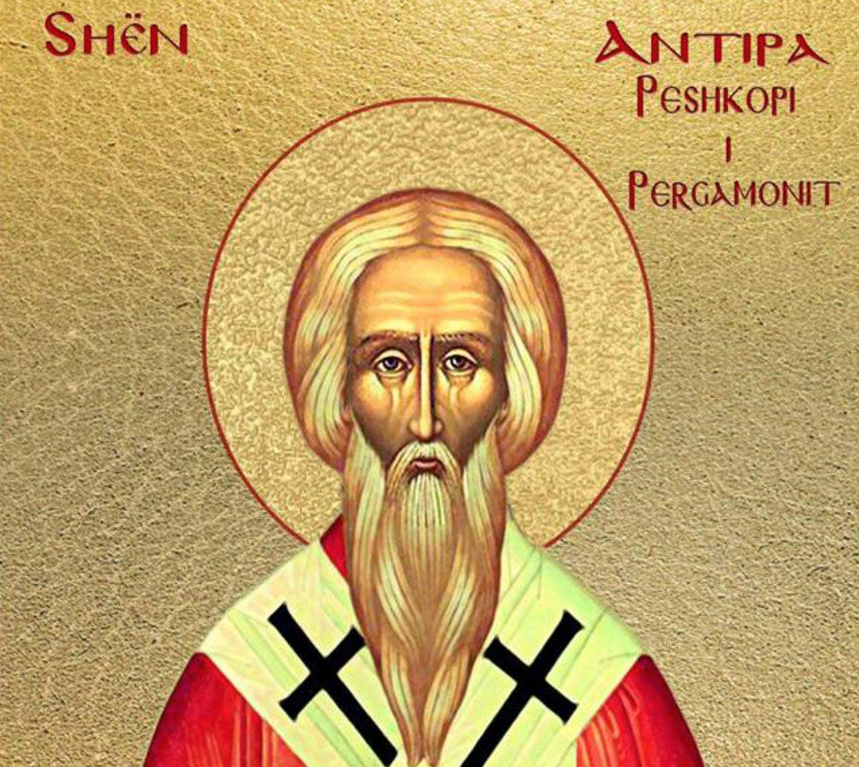 Shenjtori i ditës: Hierodëshmor Antipa – Oshënar Joani i Shkallës