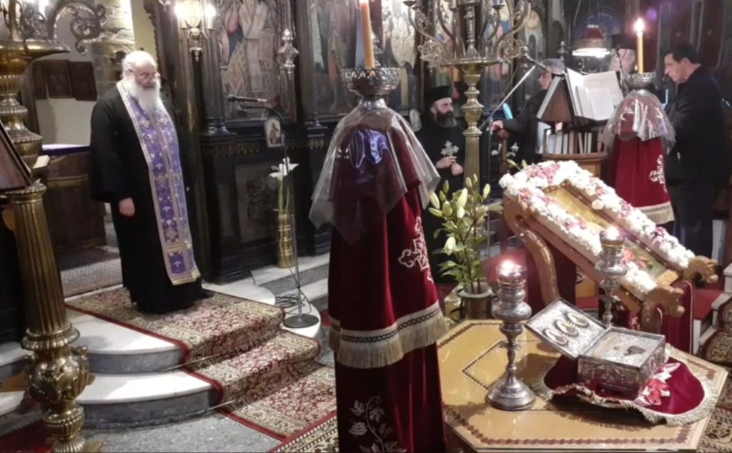 Ο Ε’ Κατανυκτικός Εσπερινός στην Κύμη