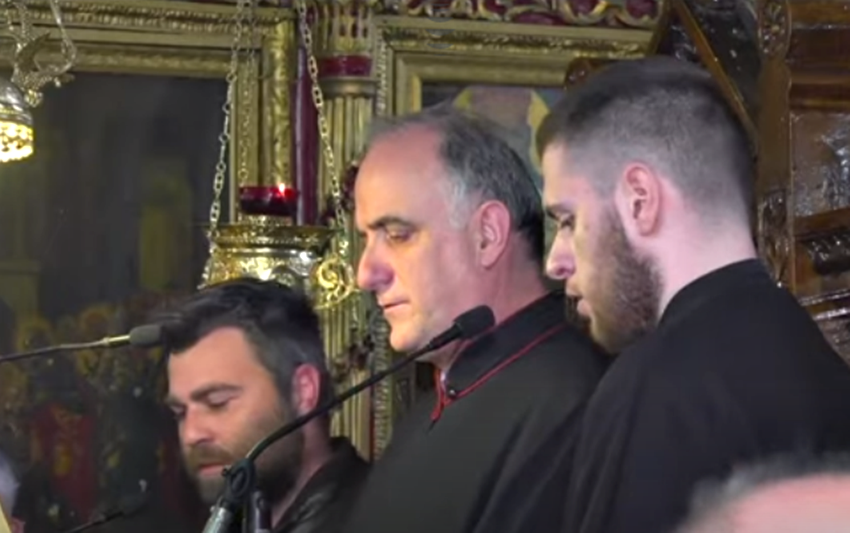 Εσπερινός της Σταυροπροσκυνήσεως στα Τρίκαλα (ΒΙΝΤΕΟ)