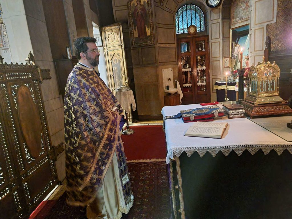 Ο Μεγάλος Κανόνας στον Άγιο Στέφανο Παρισίων