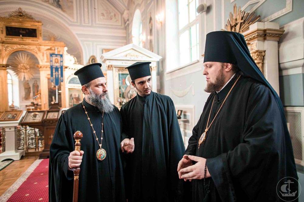 Архиепископ Јован посетио Санкт-Петербуршку духовну академију