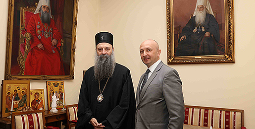 Serbian Patriarch receives Serbian Ambassador to Bulgaria