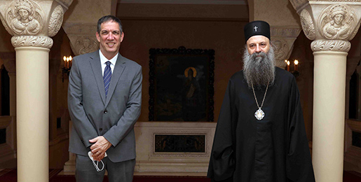 Патријарх српски примио Амбасадора Израела