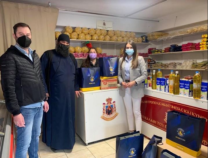 Ι. Μητρόπολη Μαντινείας: Ο Αστέρας Τρίπολης στηρίζει το φιλανθρωπικό έργο