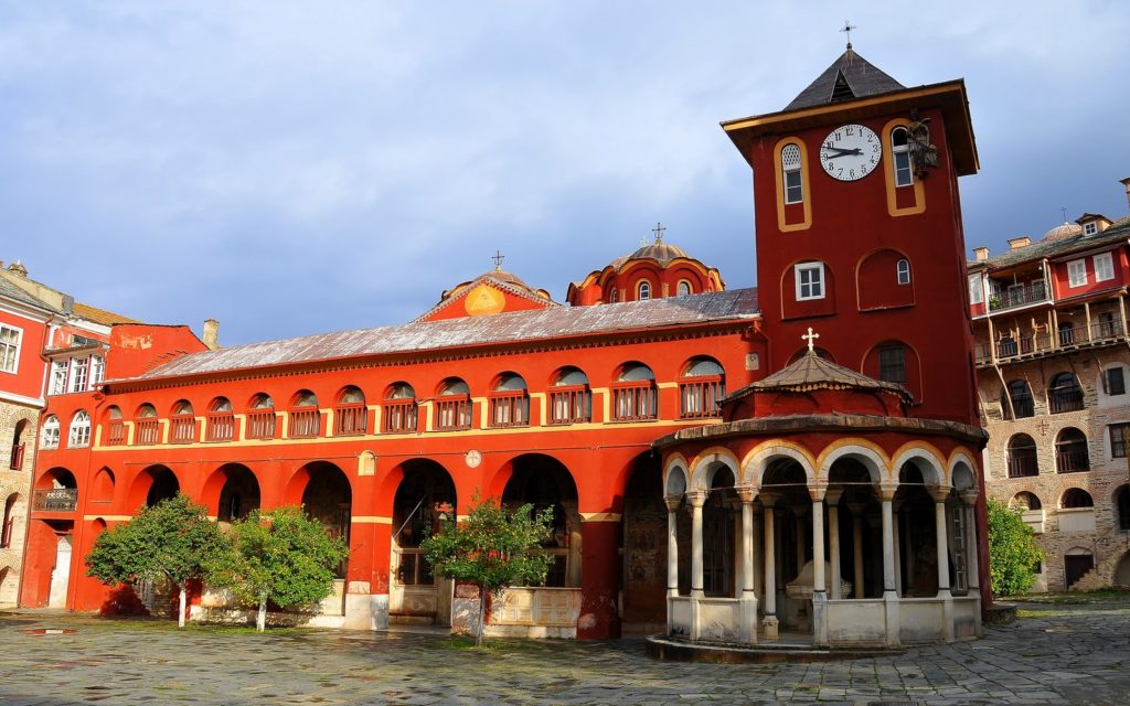 Οι Χαιρετισμοί της Παναγίας στην Ι.Μ.Μ. Βατοπαιδίου (BINTEO)