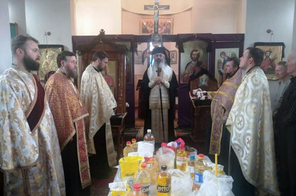 Binecuvântare arhierească în Parohia Volovița, Soroca