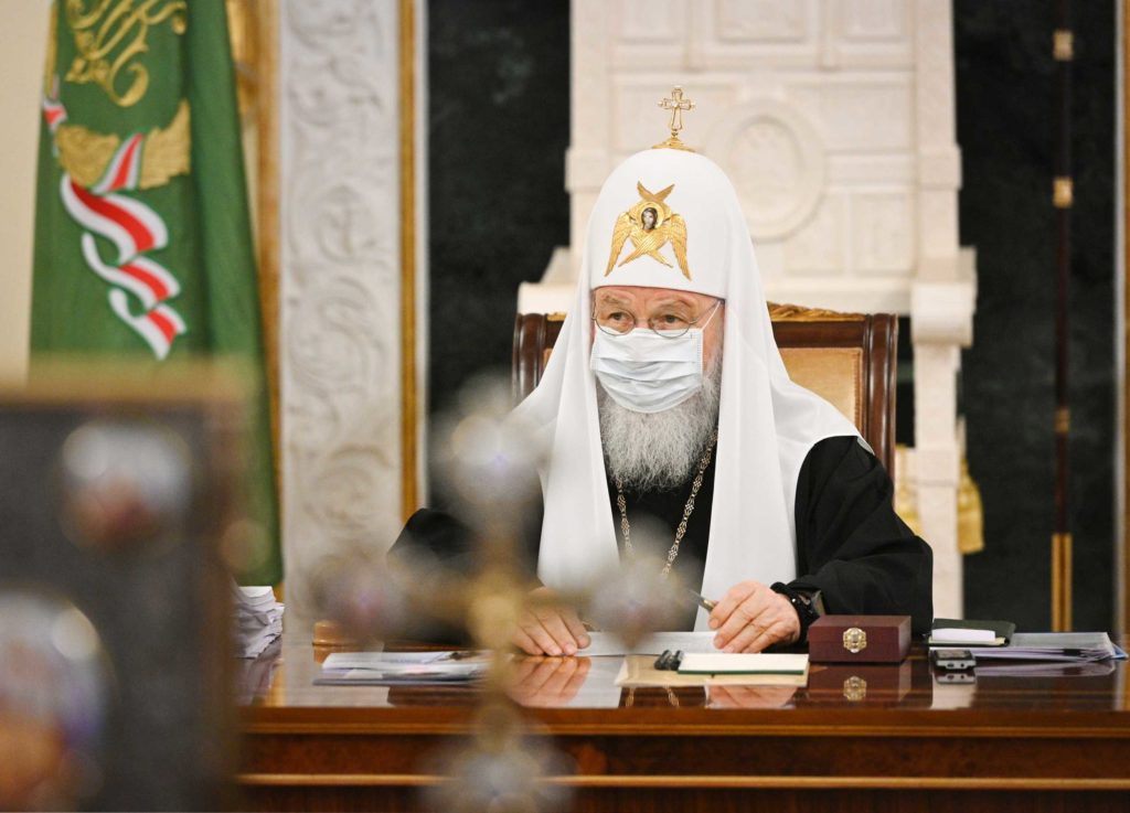 Слово Святейшего Патриарха Кирилла на заседании Священного Синода 13 апреля 2021 года