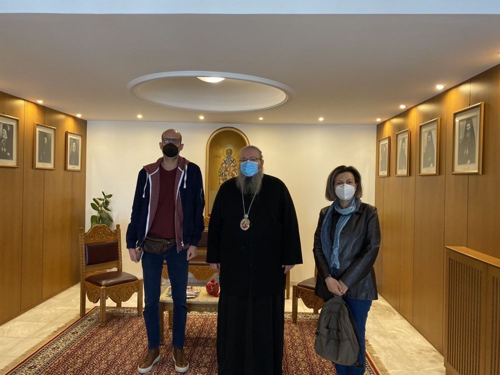 Καθηγητές της Γεωπονικής Σχολής Θεσσαλίας στον Μητροπολίτη Λαρίσης