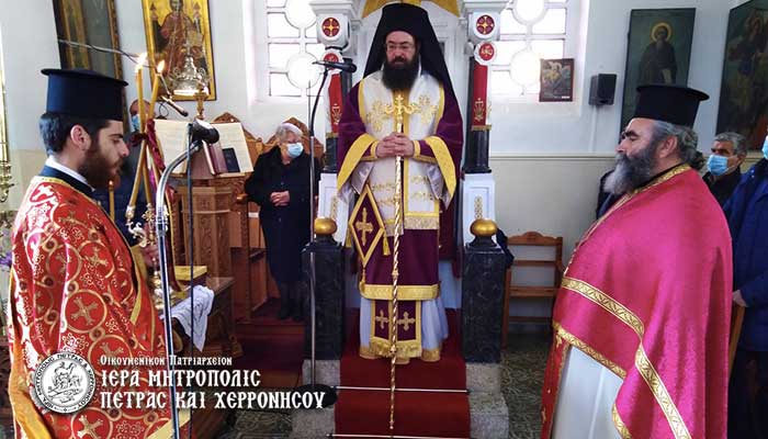 Στις πνευματικές αρετές του Αγίου Ιωάννη της Κλίμακος αναφέρθηκε ο Μητροπολίτης Γεράσιμος