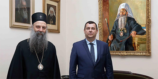 Патријарх српски примио Амбасадора Мађарске