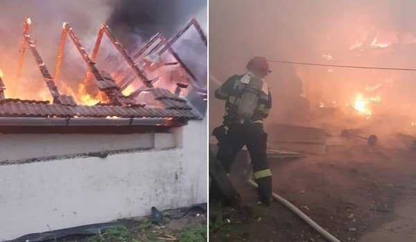 Familia unui preot cu patru copii, afectată de incendiu. Episcopia Caransebeşului lansează un apel de ajutorare