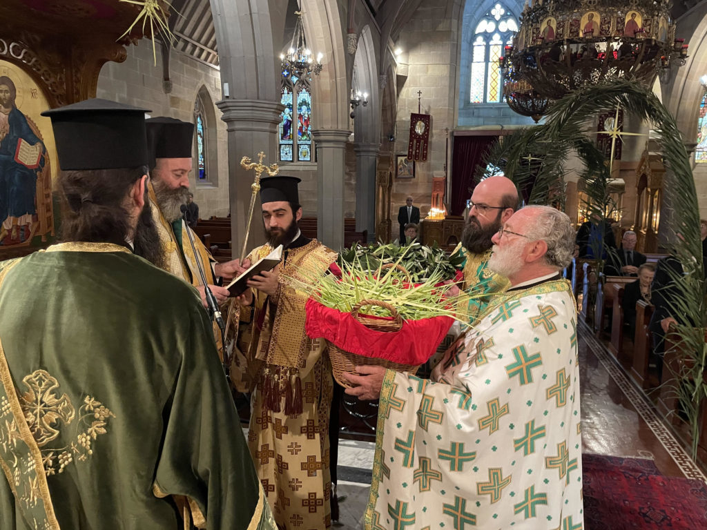 Εορτάστηκε η Κυριακή των Βαΐων στο Σύδνεϋ