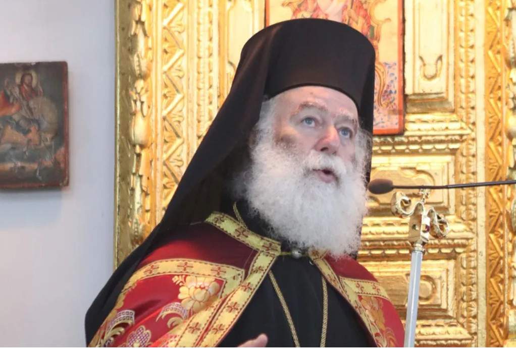 Στον Ευαγγελισμό της Θεοτόκου Αλεξανδρείας για τον Ακάθιστο Ύμνο ο Πατριάρχης Θεόδωρος