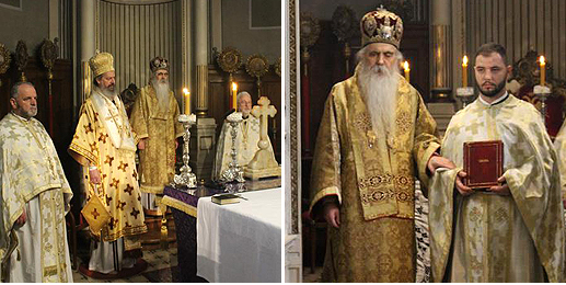 Sunday of the Veneration of the Cross at Cathedral church in Novi Sad