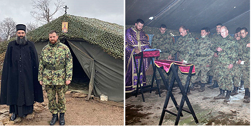 Епископ Арсеније присуствовао војној вежби „Одговор 2021.“ на Пасуљанским ливадама