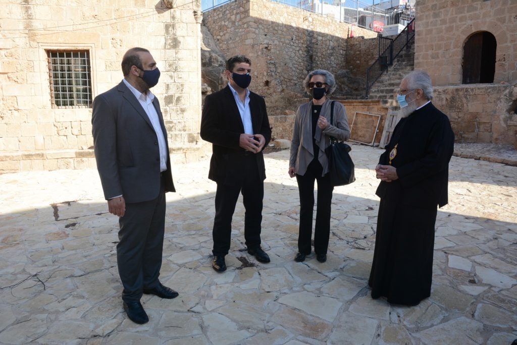 Επιθεώρηση στο Μεσαιωνικό Μοναστήρι της Αγίας Νάπας