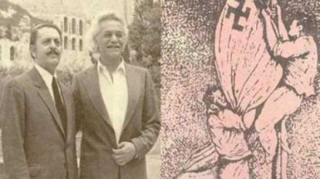 Τα ονόματα Γλέζου και Σάντα – επιγραφή στην Ακρόπολη