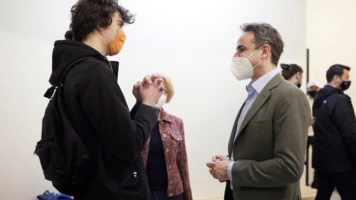 Στο Εργαστήρι Ειδικής Επαγγελματικής Εκπαίδευσης ο Πρωθυπουργός