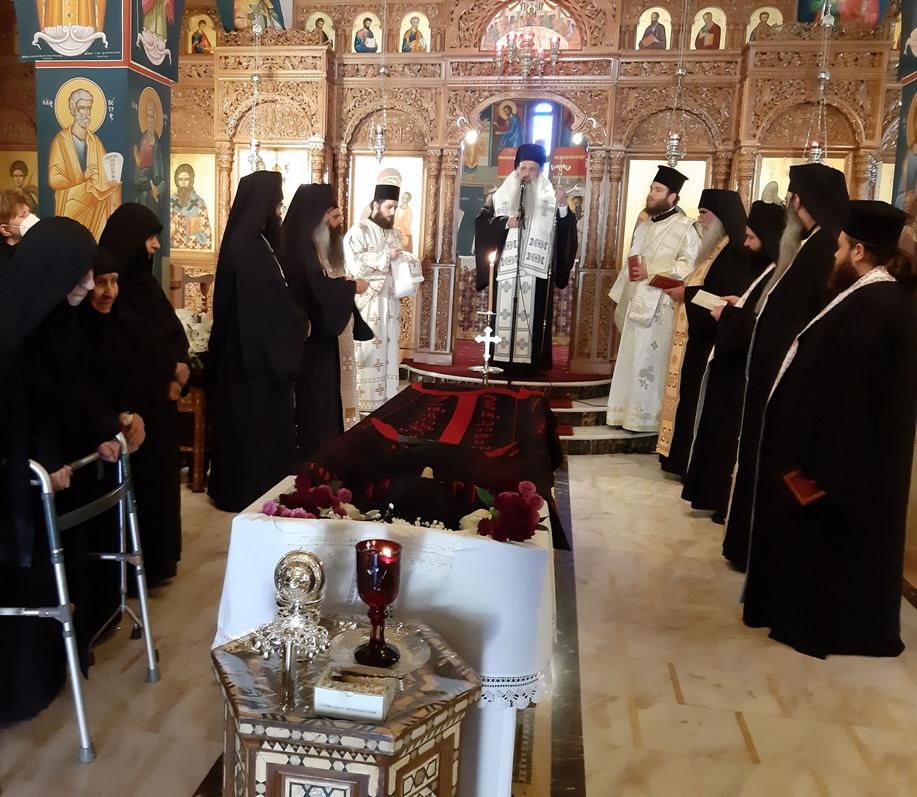 Τελέστηκε η εξόδιος της Μοναχής Χριστοφόρας