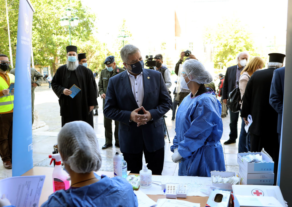 Γ. Πατούλης: «Προασπίζουμε την ασφάλεια κληρικών και πιστών»