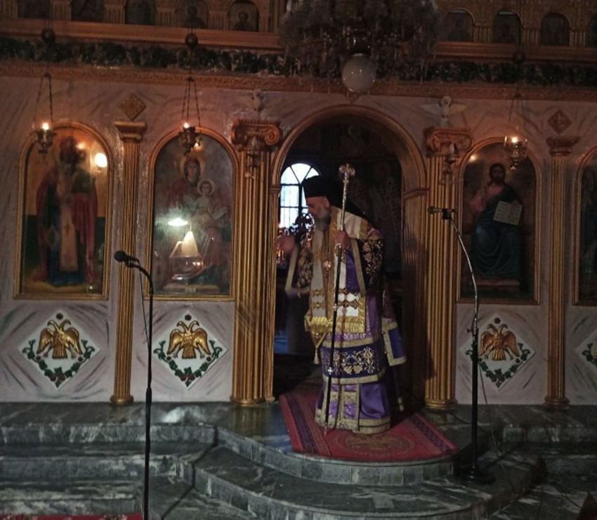 Ο Σεβασμιώτατος στον Άγιο Νικόλαο Ματαράγκας (ΦΩΤΟ)