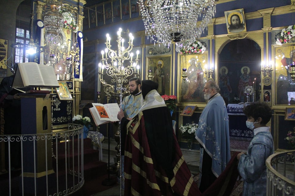 Ο Σεβασμιώτατος Ξάνθης στον Ακάθιστο Ύμνο