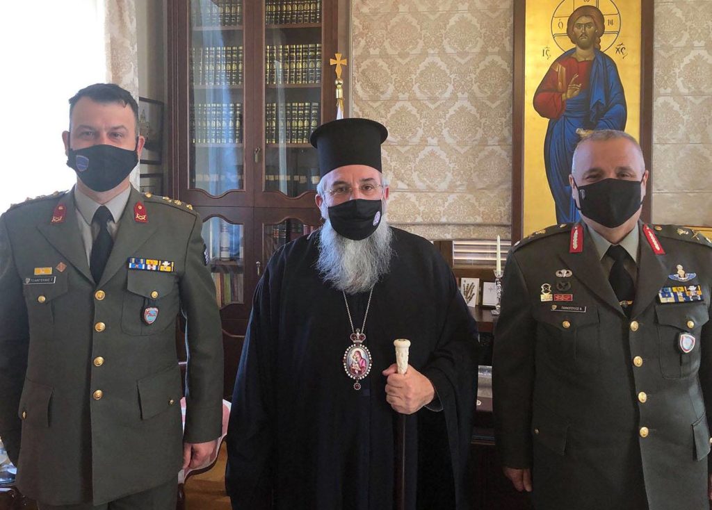 Ο Ταξίαρχος πήρε την ευλογία του Σεβασμιωτάτου