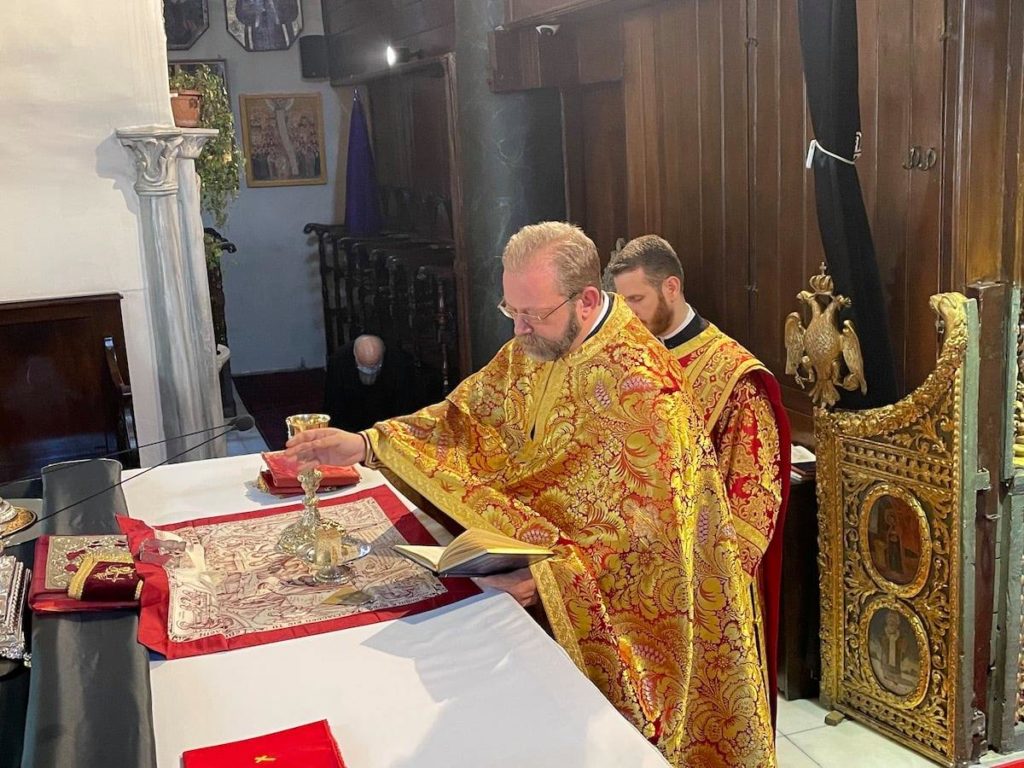 Μεγάλη Πέμπτη πρωί στον Πάνσεπτο Πατριαρχικό Ναό