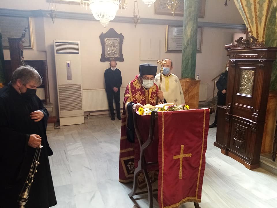 Ο Ακάθιστος Ύμνος στην Ιερά Μητρόπολη Δέρκων