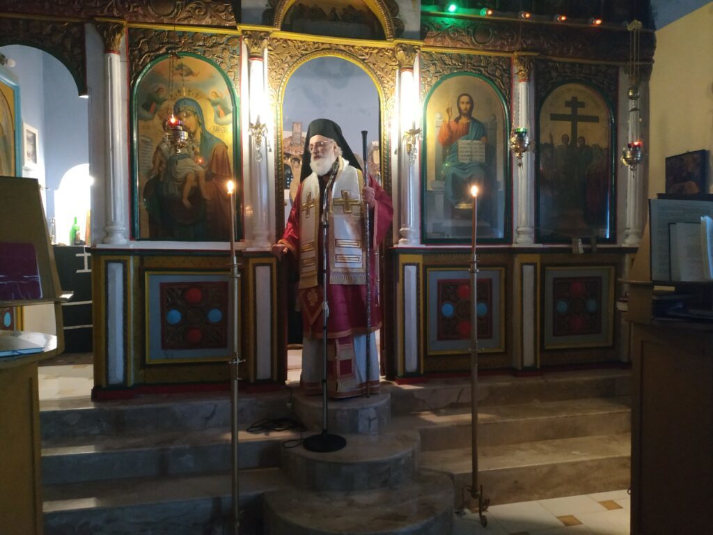 Προηγιασμένη Θεία Λειτουργία στον Αμιρά της Επαρχίας Βιάννου