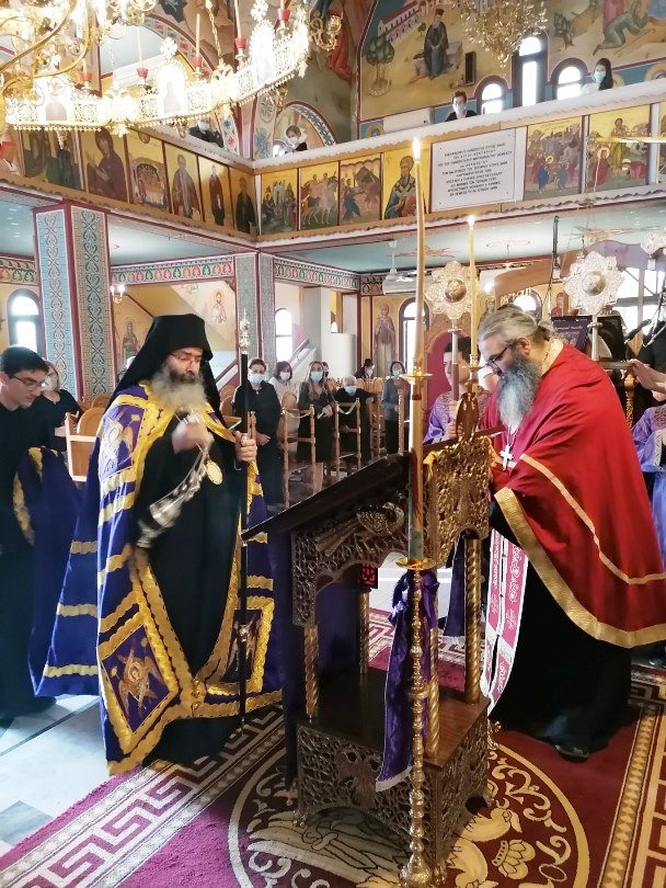 Ο Όρθρος της Μεγάλης Πέμπτης στη Μητρόπολη Λεμεσού