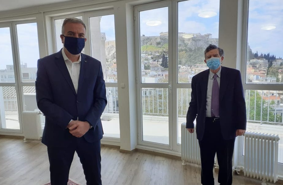 Στον υφυπουργό Εσωτερικών ο Αθ.Μαρτίνος